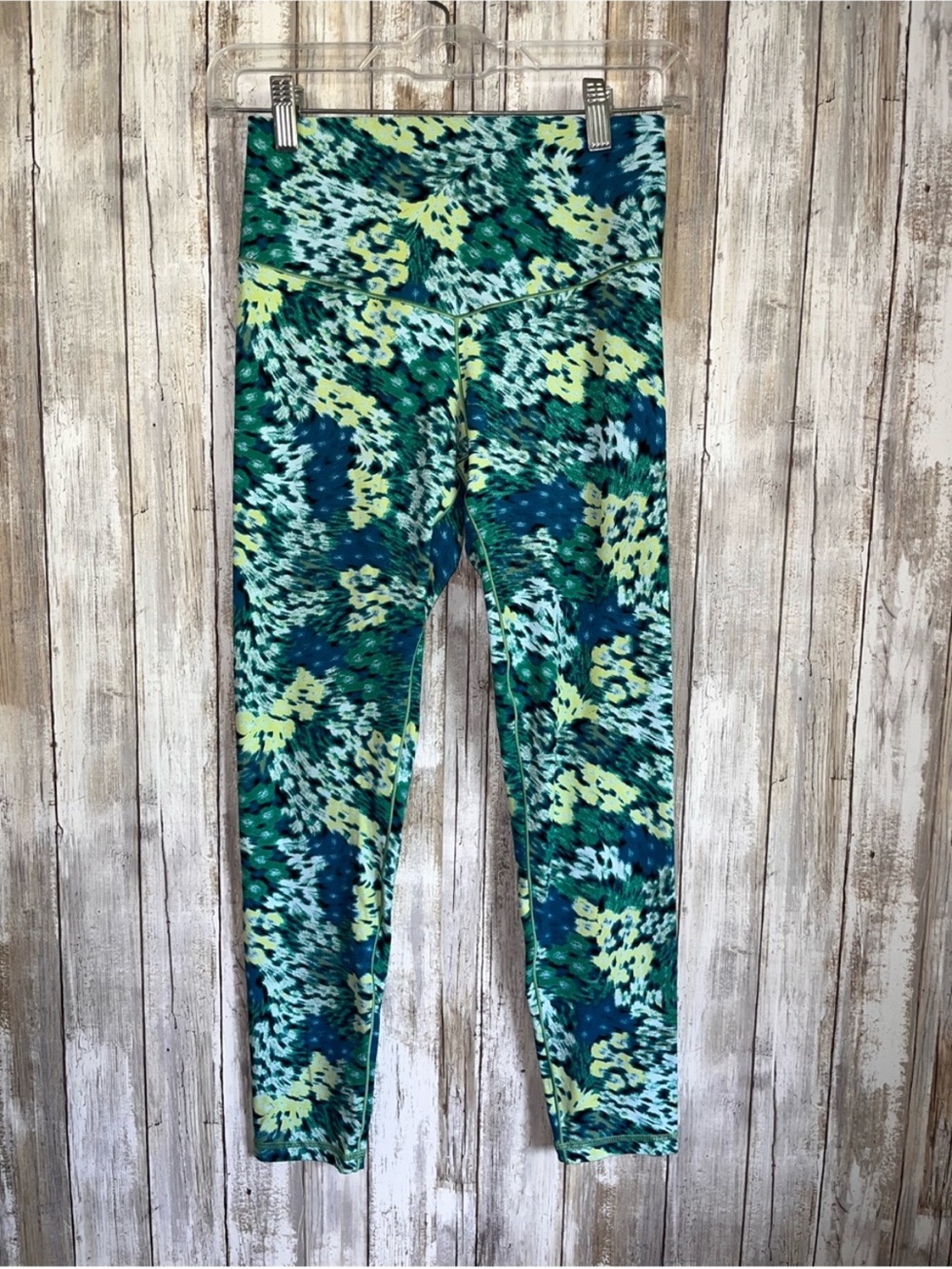 NWT OFFLINE by Aerie Real Me Xtra 7/8 Leggings Blue Green M - Picture 2 of 7